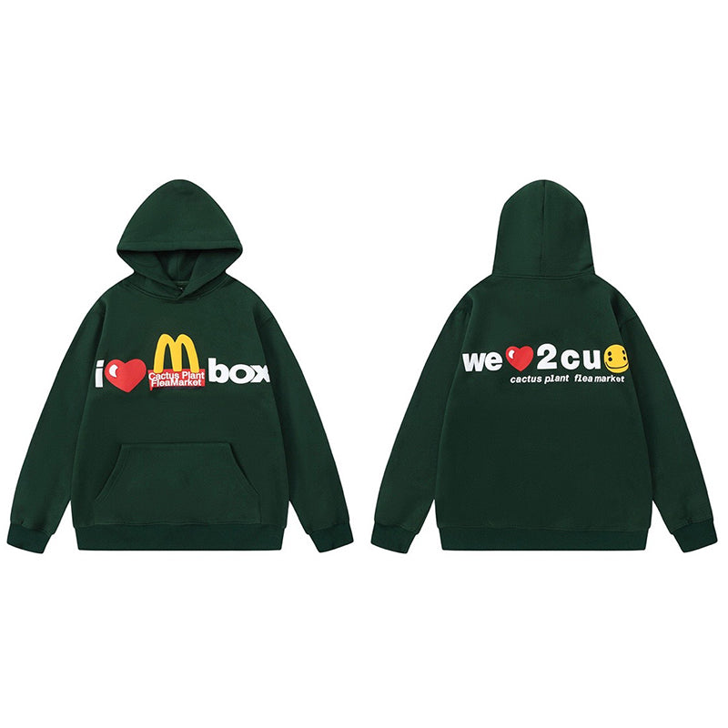 CACTUS PLANT FLEA MARKET CPFM MCDONALD’S HOODIE