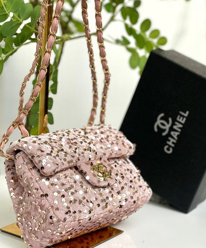 Chanel CF Sequin Bag