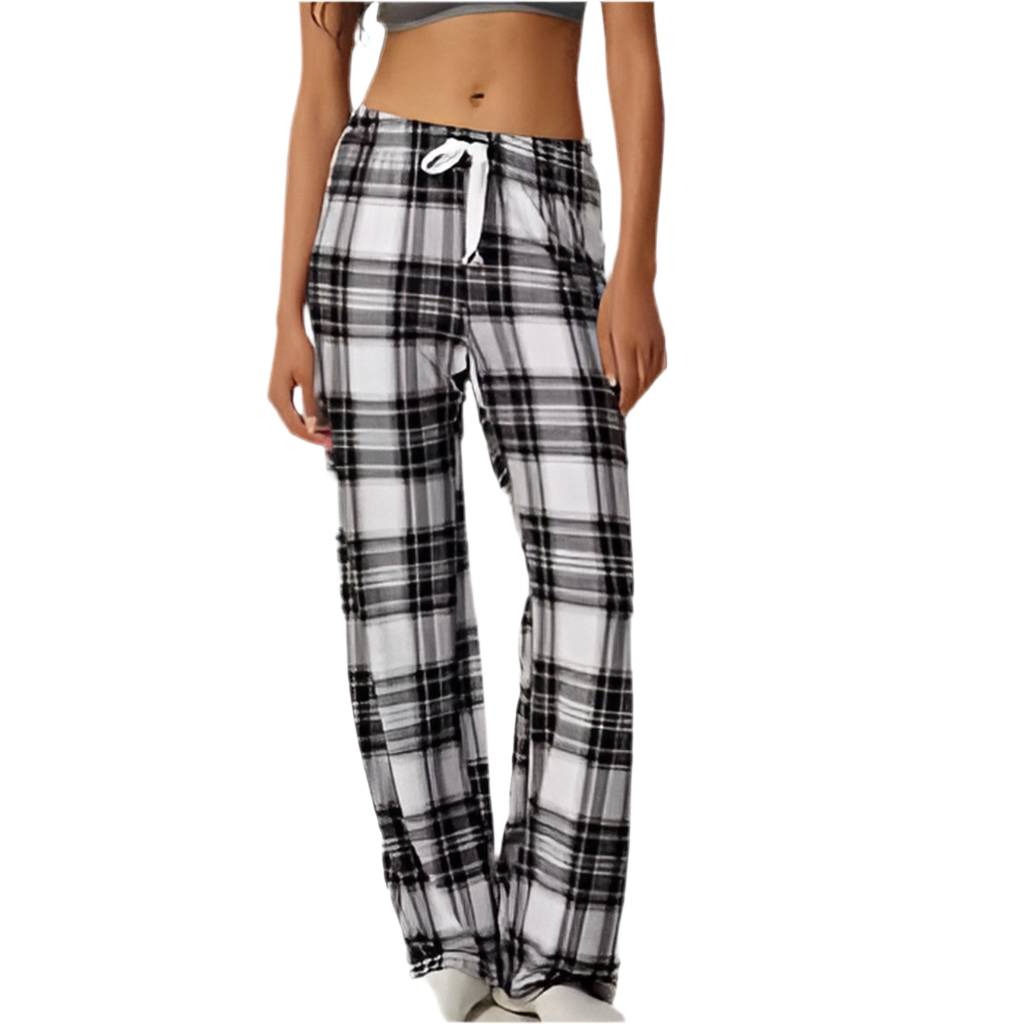 FADE CHECKERED PYJAMA PANTS