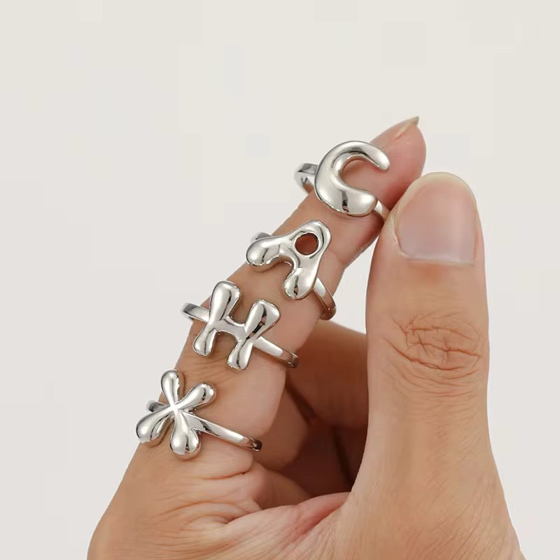 LETTER RINGS