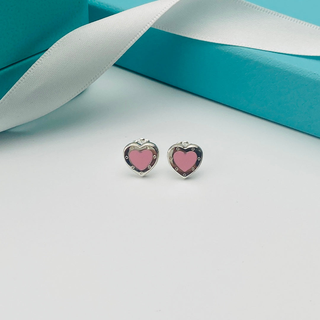 TIFFANY AND CO HEART STUDS
