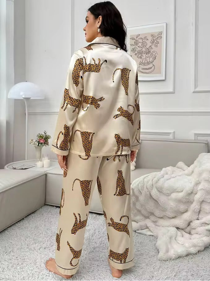 CHEETAH PAJAMA SET