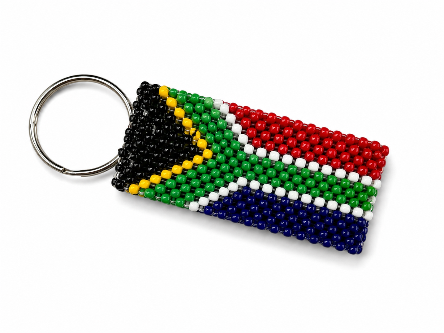 South African Handmade Beaded Keychain.