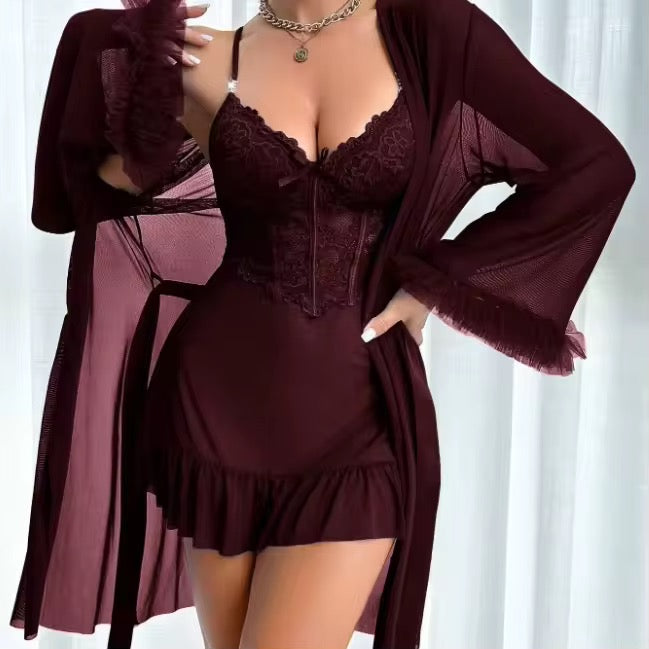 REGINA NIGHT DRESS SET