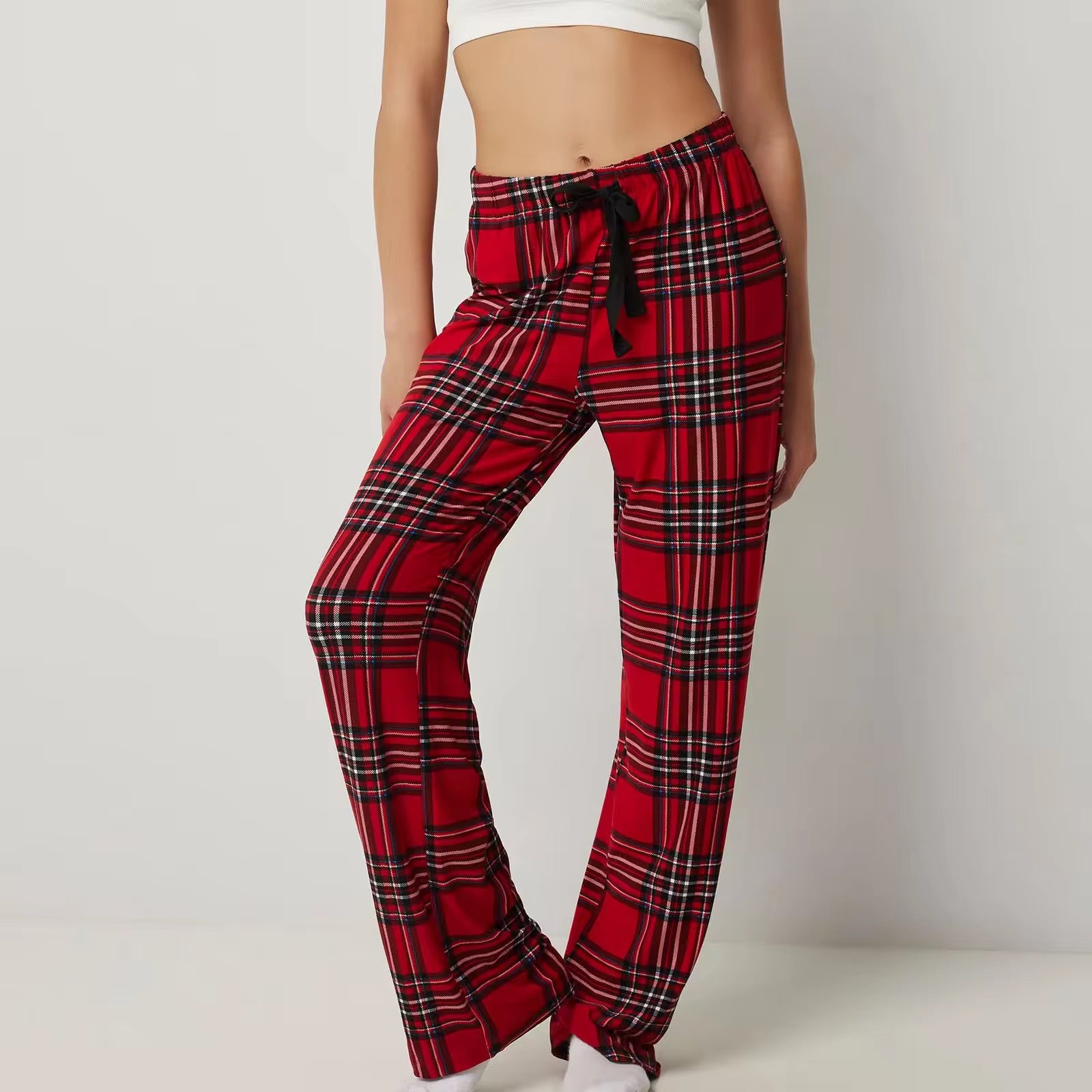 FADE CHECKERED PYJAMA PANTS