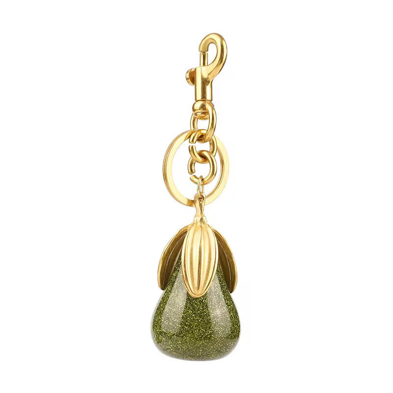 PEAR BAG CHARM