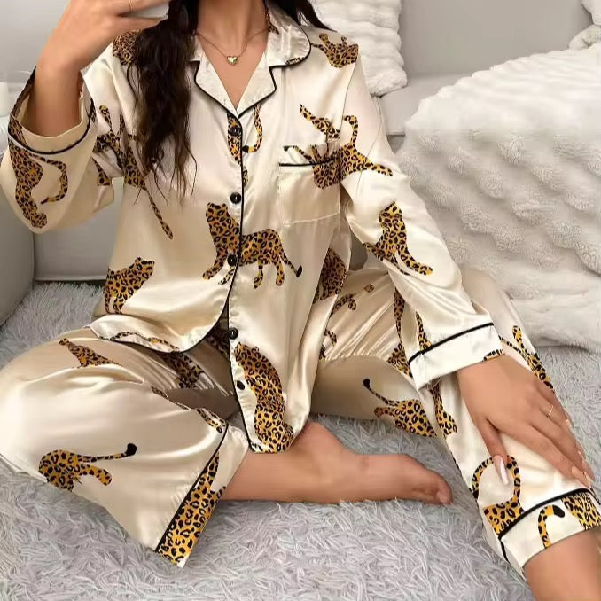 CHEETAH PAJAMA SET
