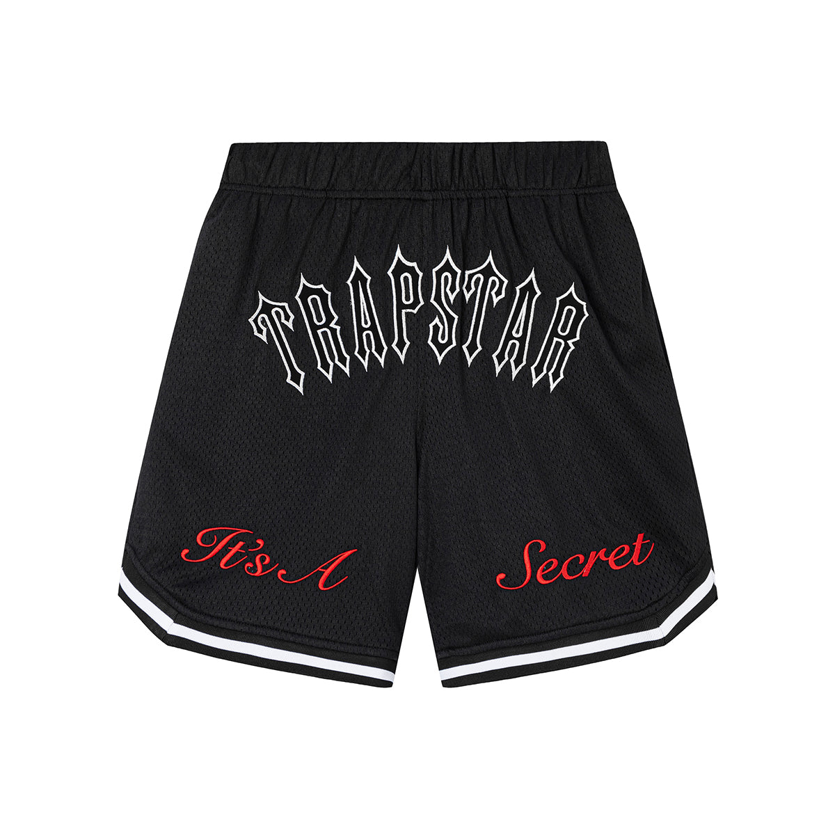 TRAPSTAR IT’S A SECRET BASKET BALL SHORTS.