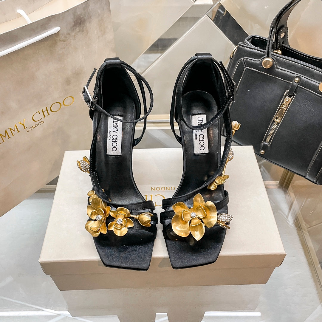 JIMMY CHOO ZEA 95 SANDALS
