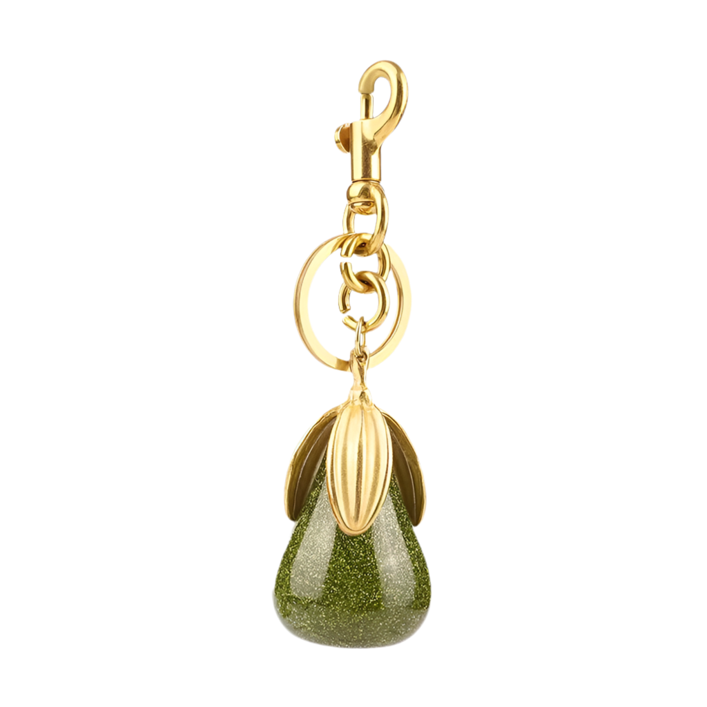 PEAR BAG CHARM