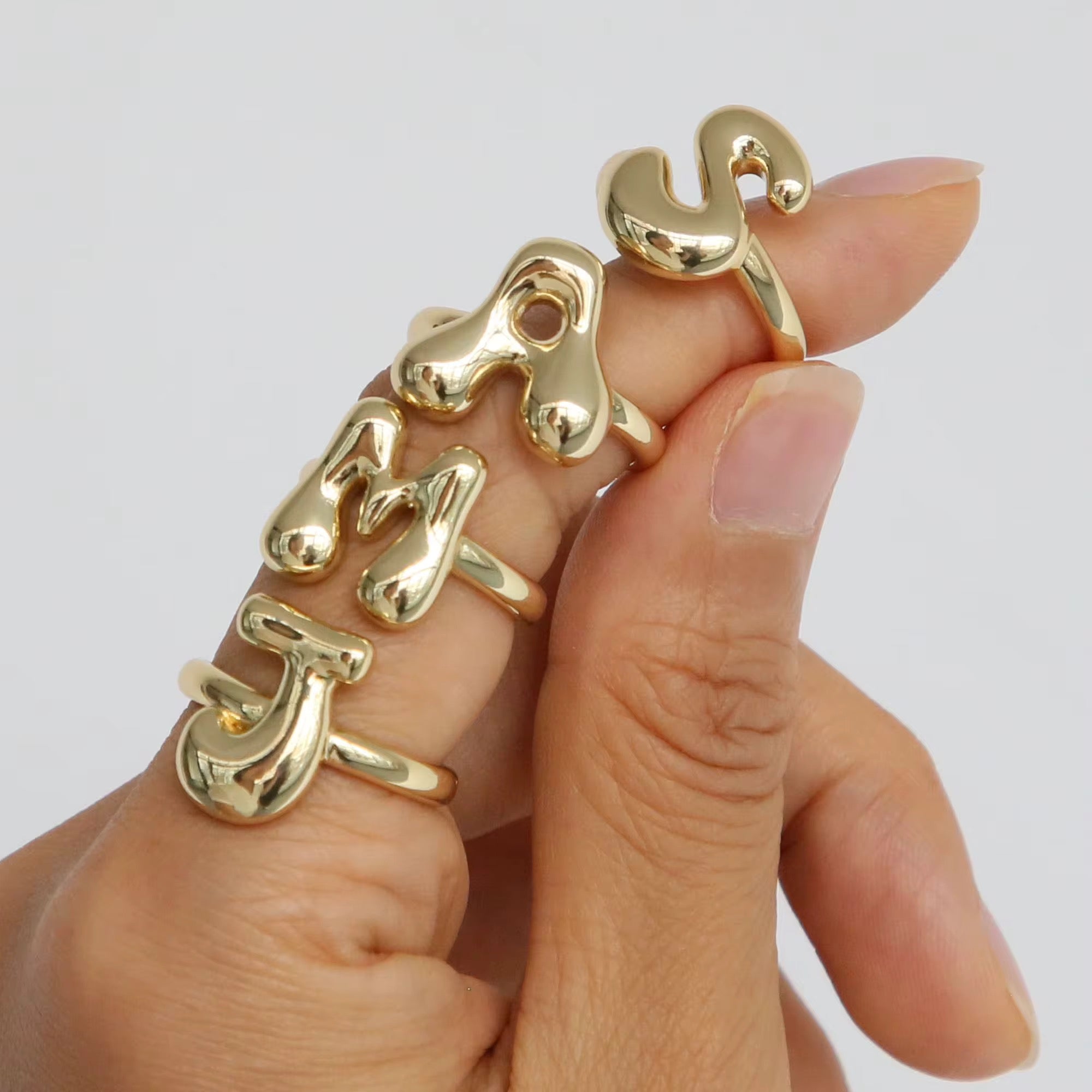 LETTER RINGS