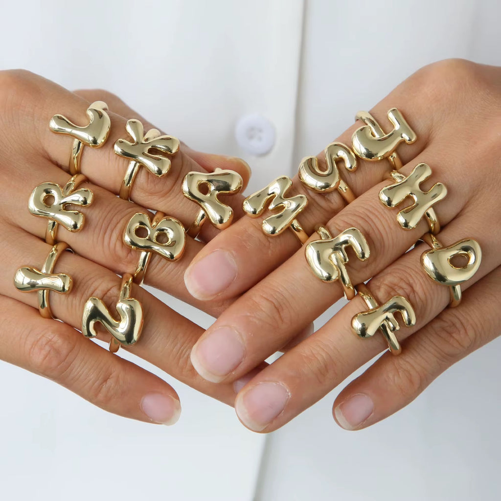 LETTER RINGS