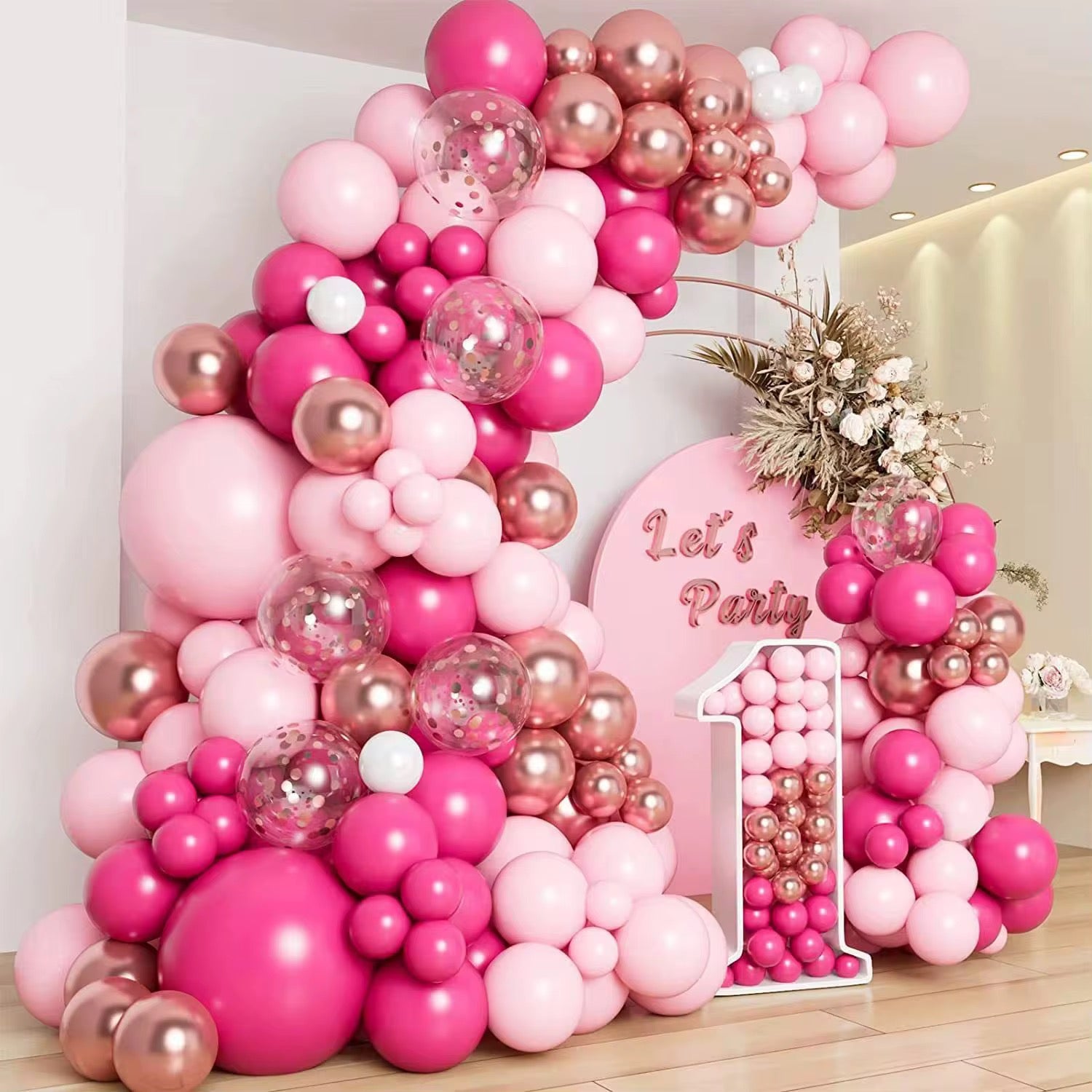 Balloon Garland Set for Gender Reveal