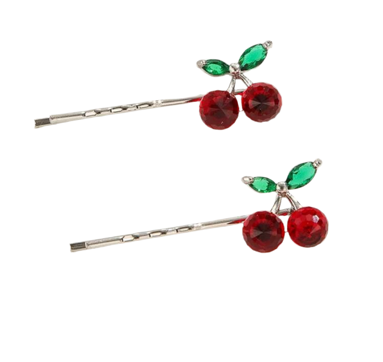 KOKOS HOLLOWED OUT CHERRY HAIR CLIP BARRETES