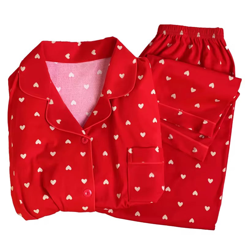 DAINTY HEARTS PAJAMA SET