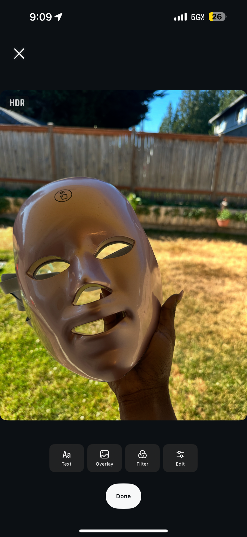 LED PHOTON LIGHT THERAPY FACE MASK