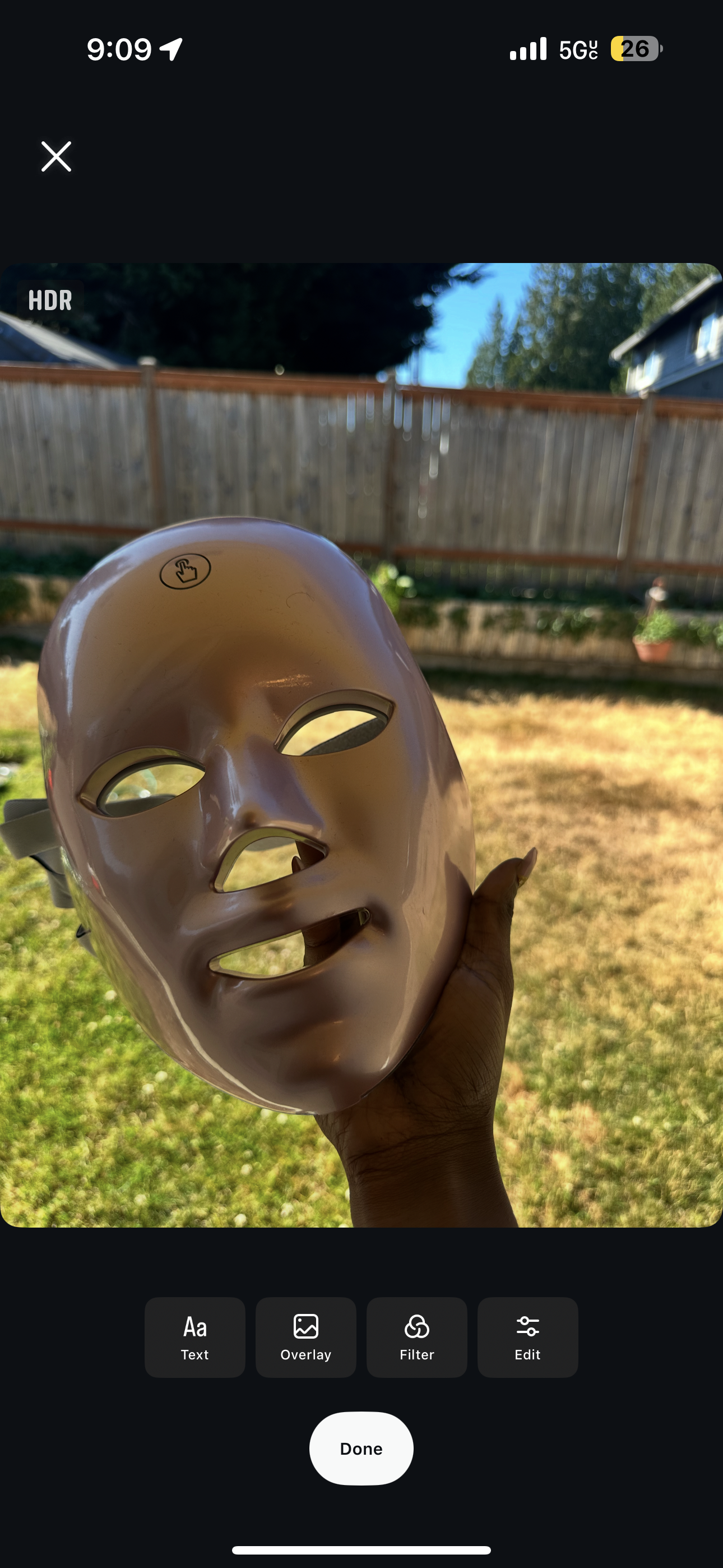LED PHOTON LIGHT THERAPY FACE MASK