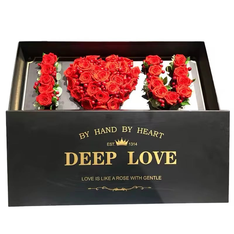 I LOVE YOU FLOWER BOX