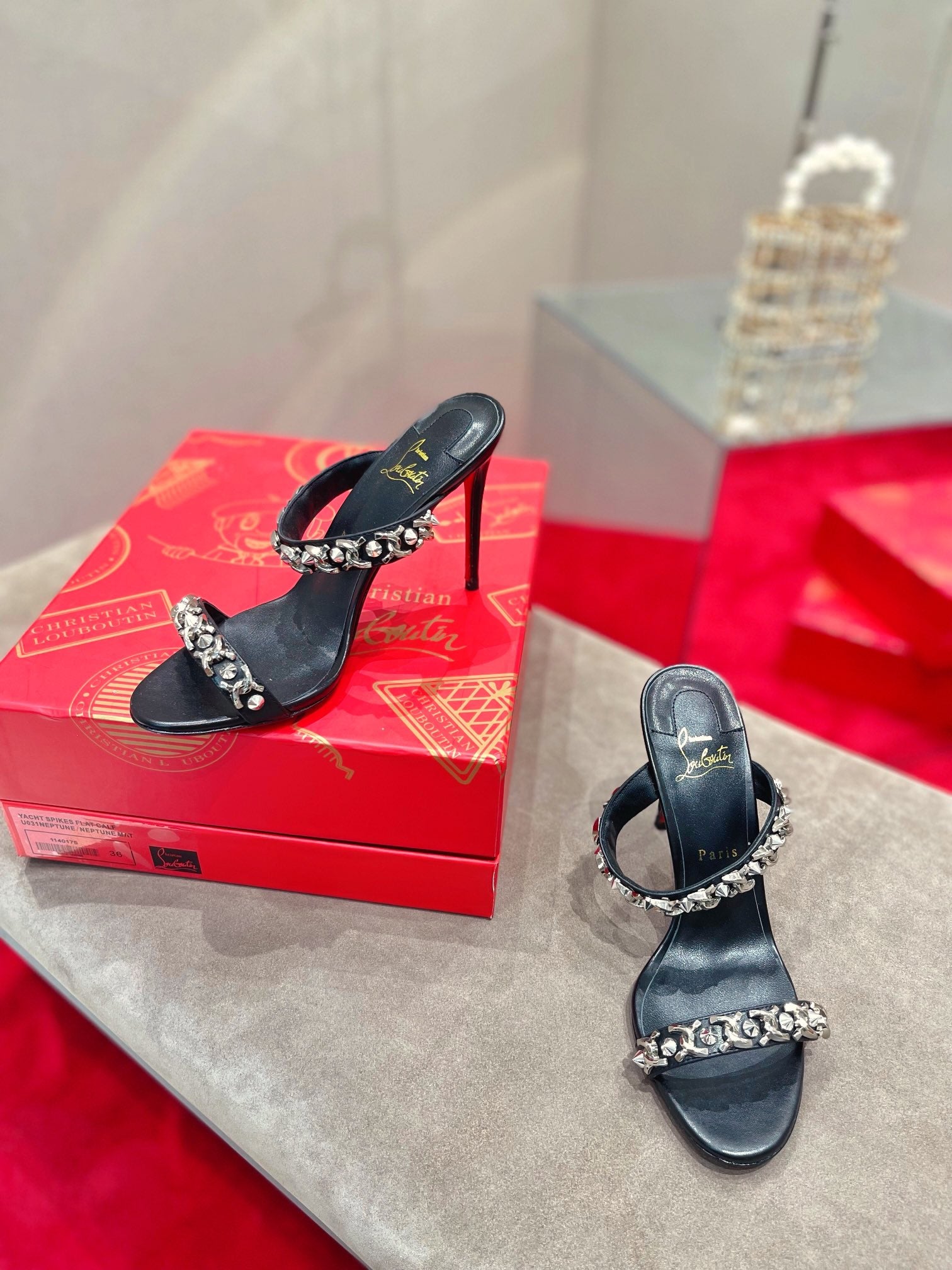 CHRISTIAN LOUBOUTIN JUST HAIN 85mm