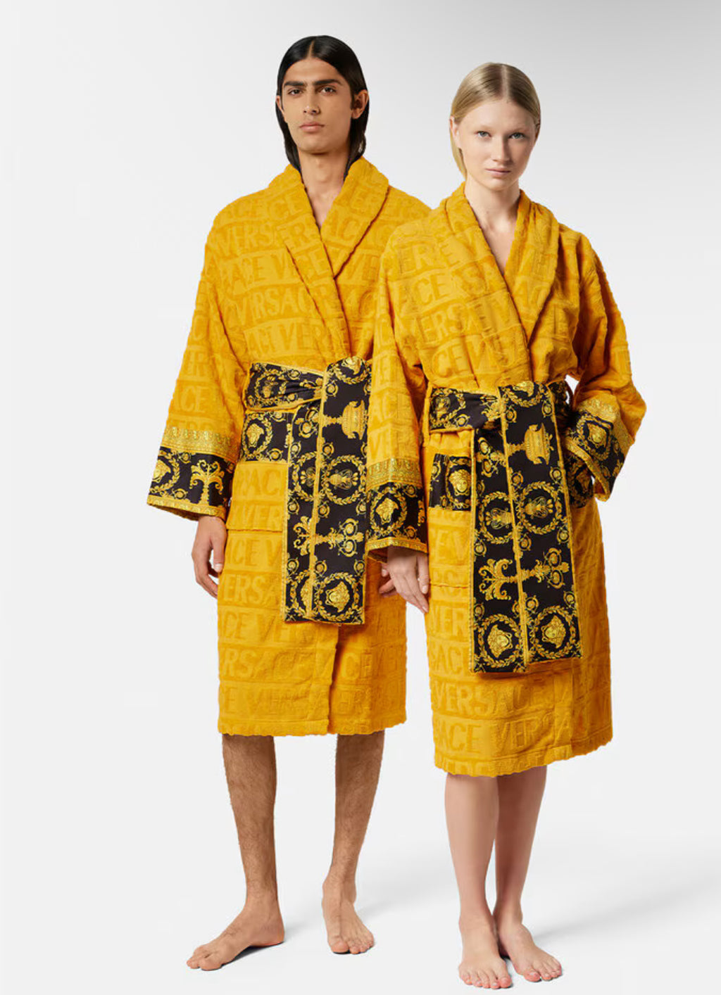 I 🤍 BAROQUE BATHROBES: VERSACE