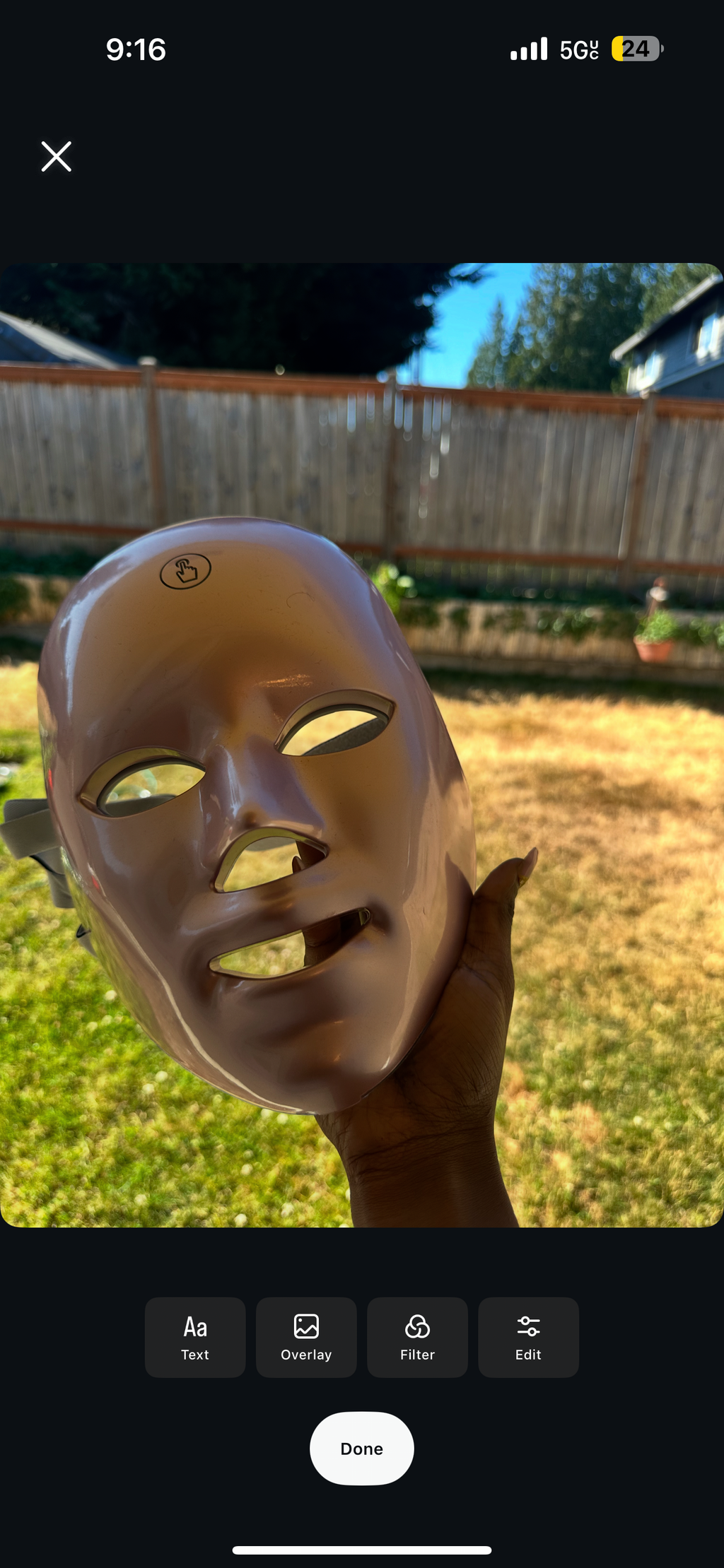 LED PHOTON LIGHT THERAPY FACE MASK