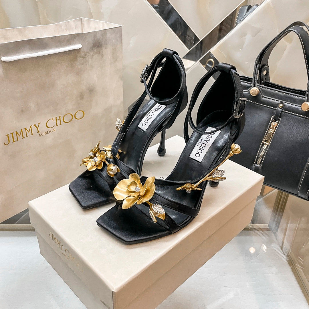 JIMMY CHOO ZEA 95 SANDALS
