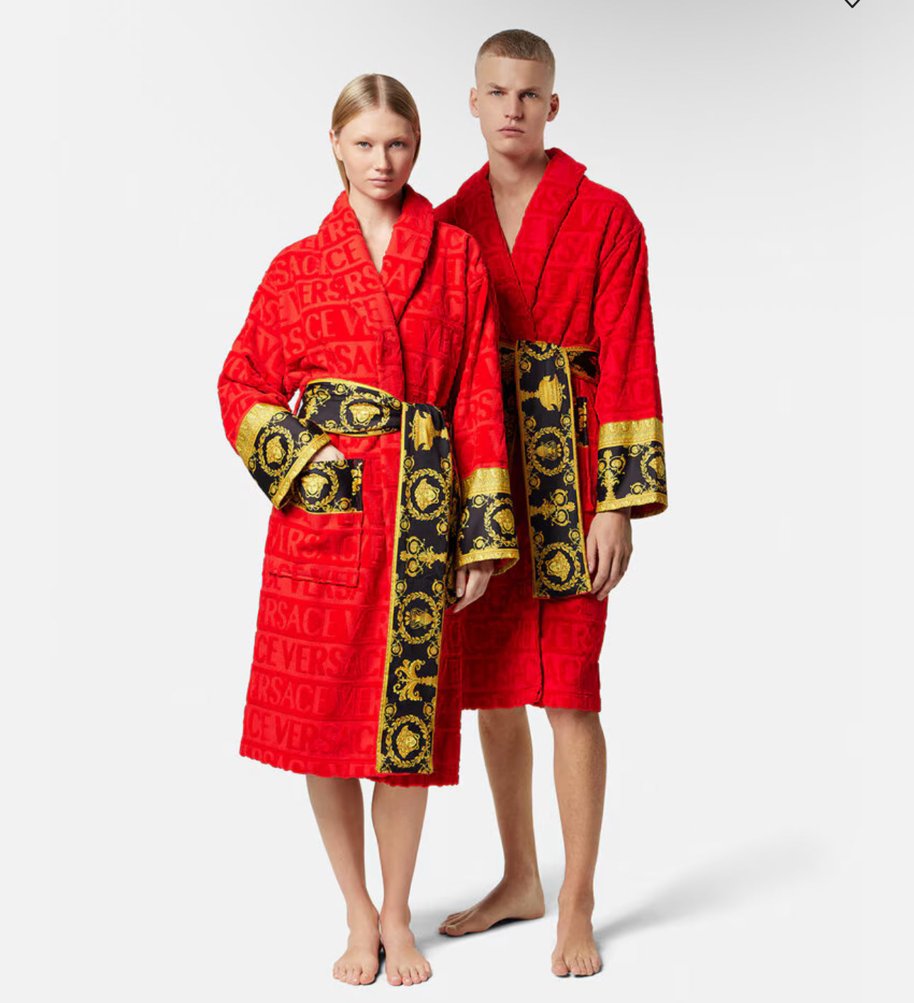 I 🤍 BAROQUE BATHROBES: VERSACE