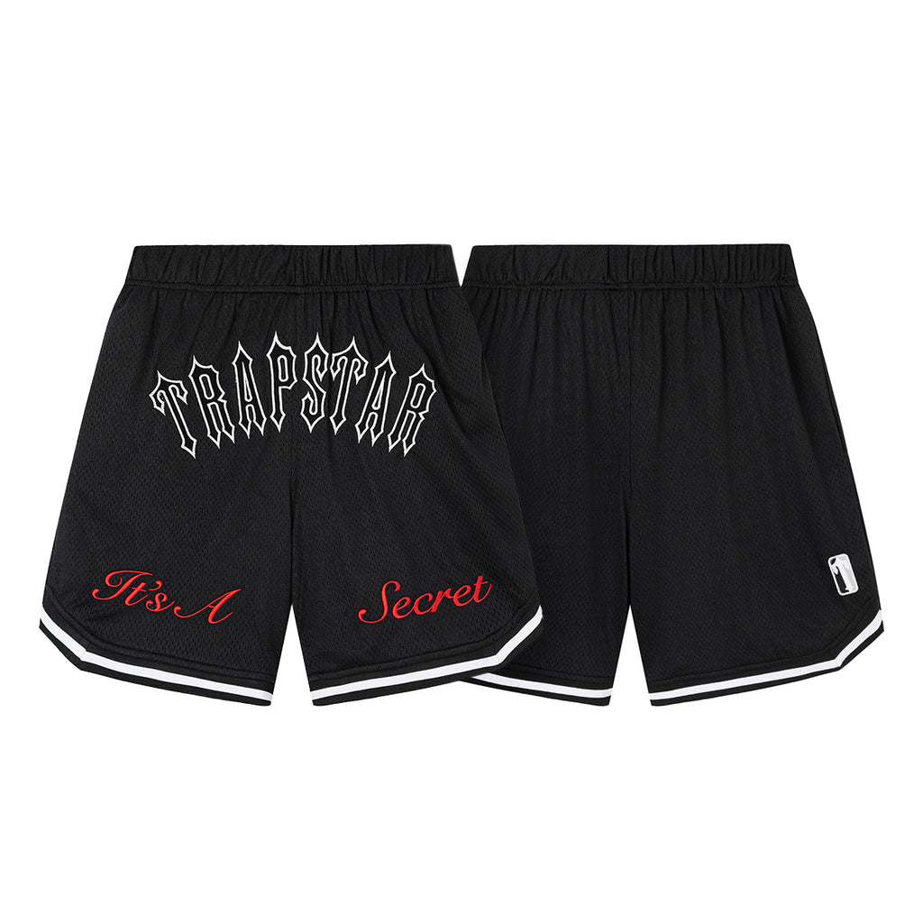 TRAPSTAR IT’S A SECRET BASKET BALL SHORTS.