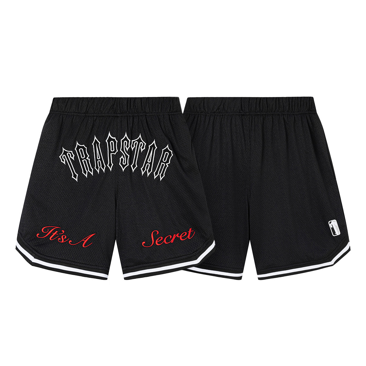 TRAPSTAR IT’S A SECRET BASKET BALL SHORTS.