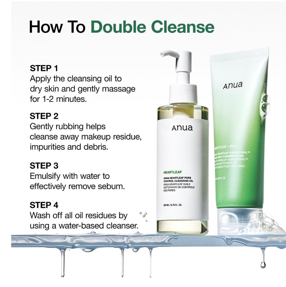 HEARTLEAF PORE CONTROL CLEANSING OIL
