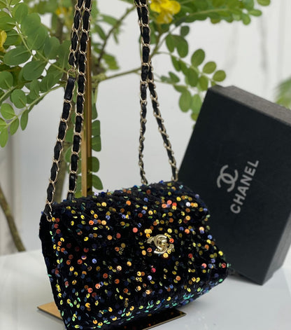 Chanel CF Sequin Bag