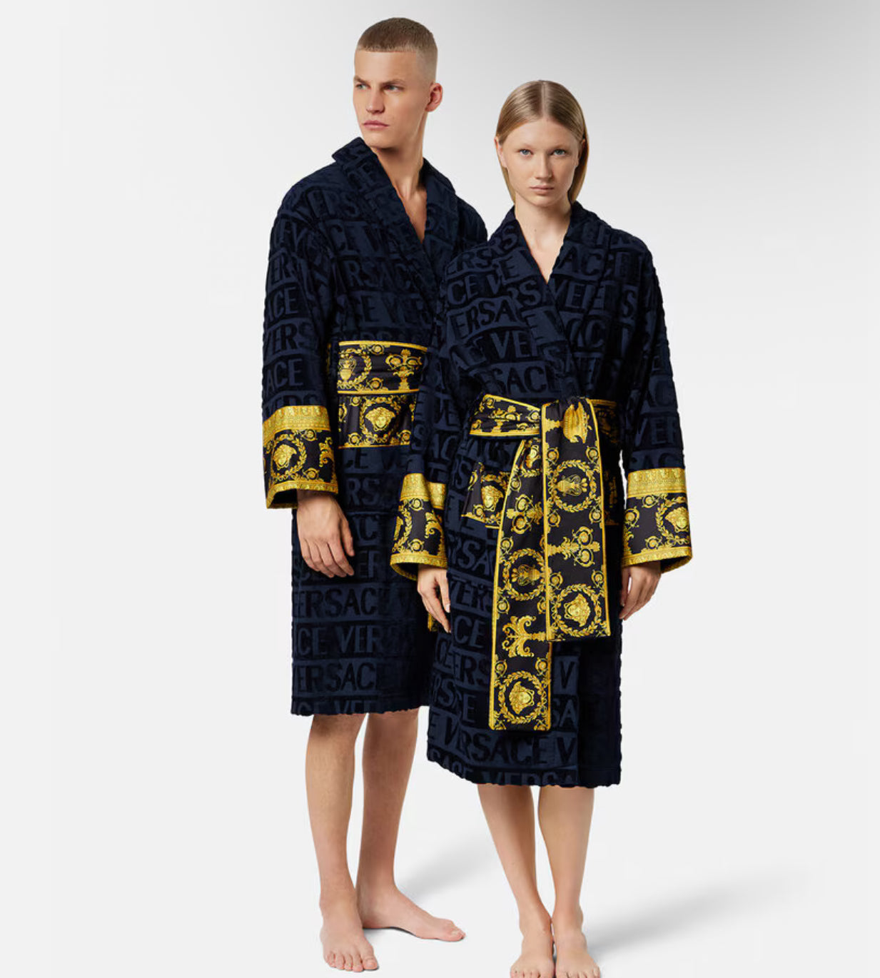 I 🤍 BAROQUE BATHROBES: VERSACE