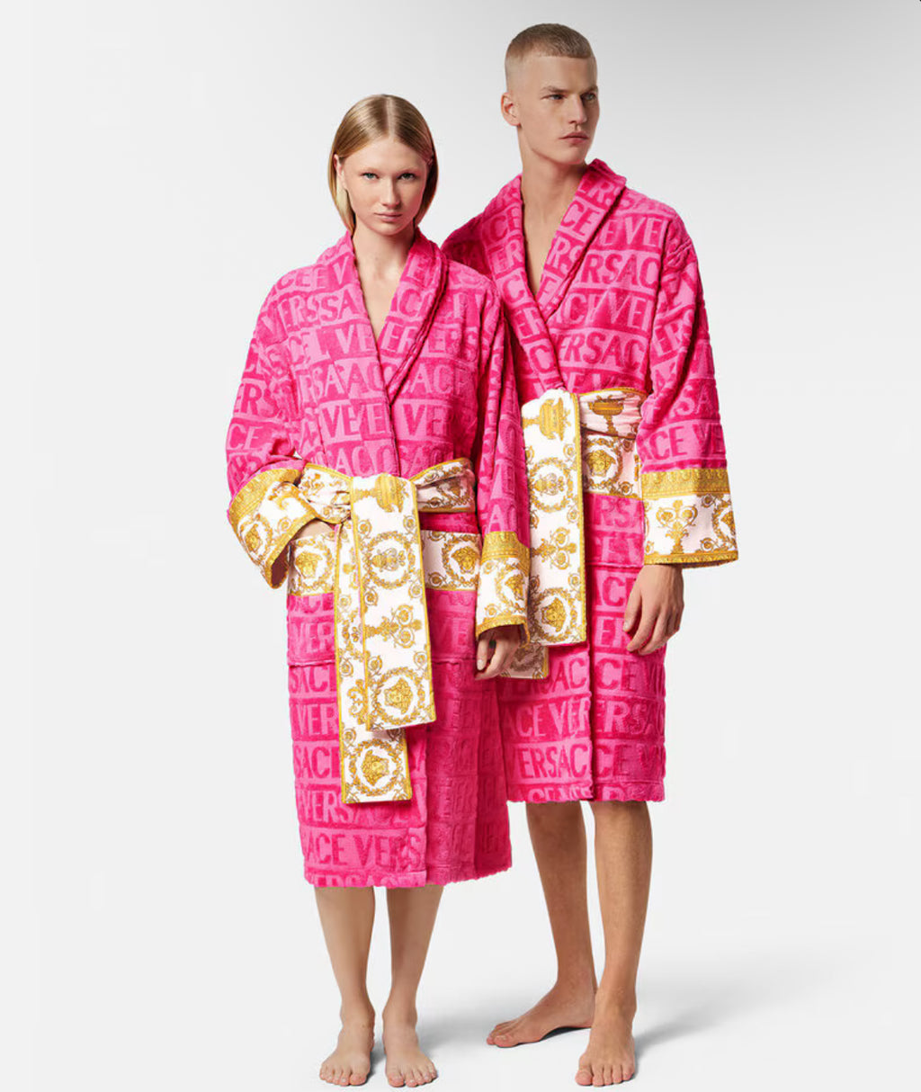 I 🤍 BAROQUE BATHROBES: VERSACE