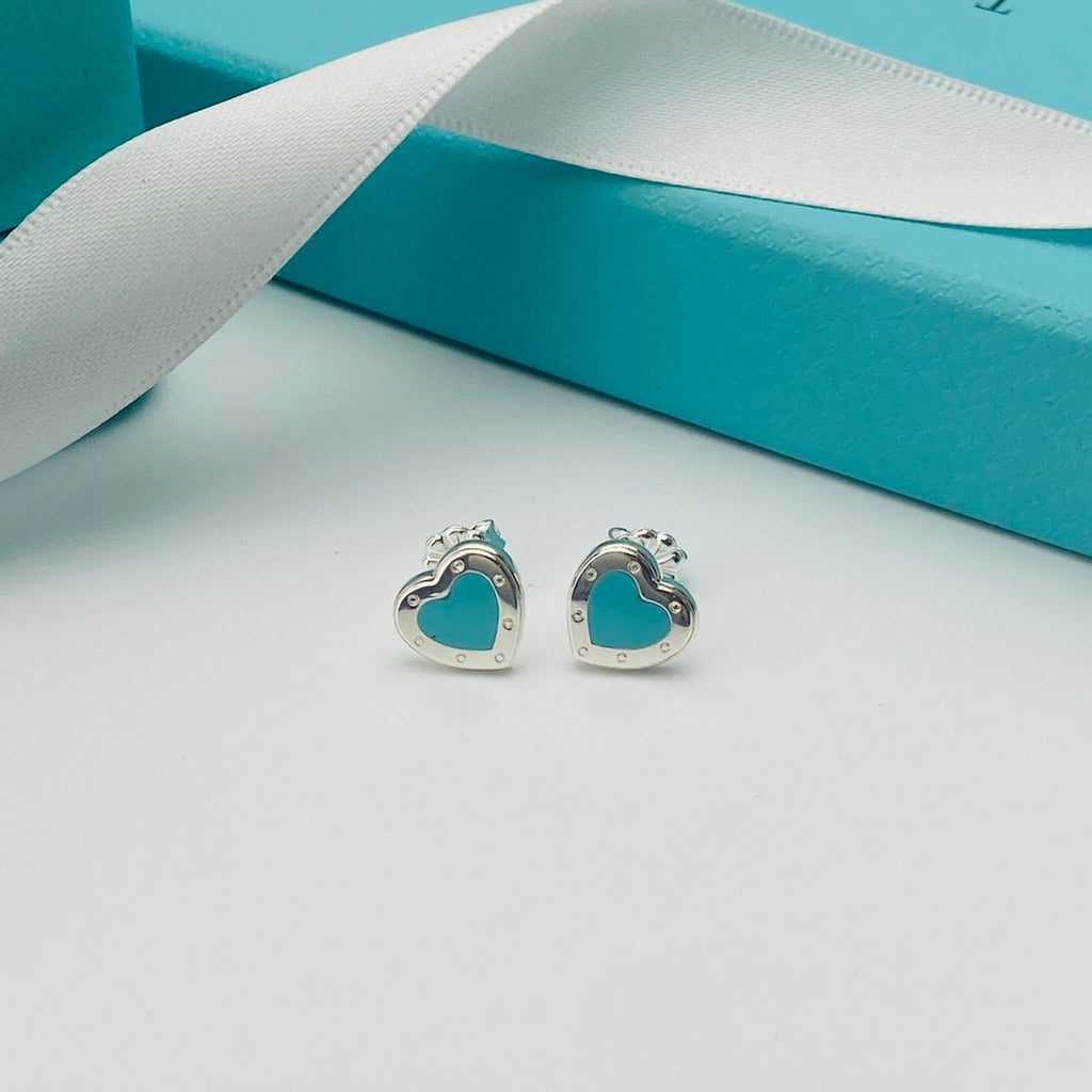 TIFFANY AND CO HEART STUDS
