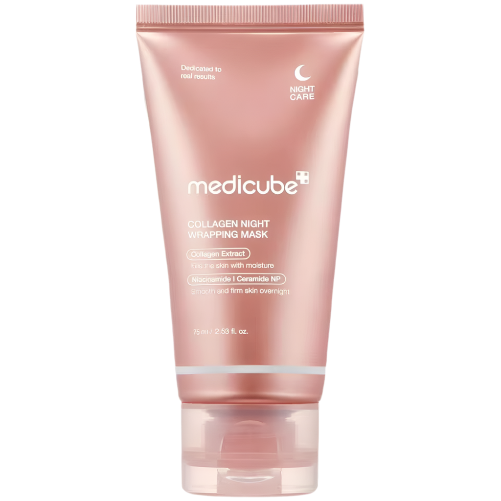 MEDICUBE COLLAGEN NIGHT WRAPPING MASK.