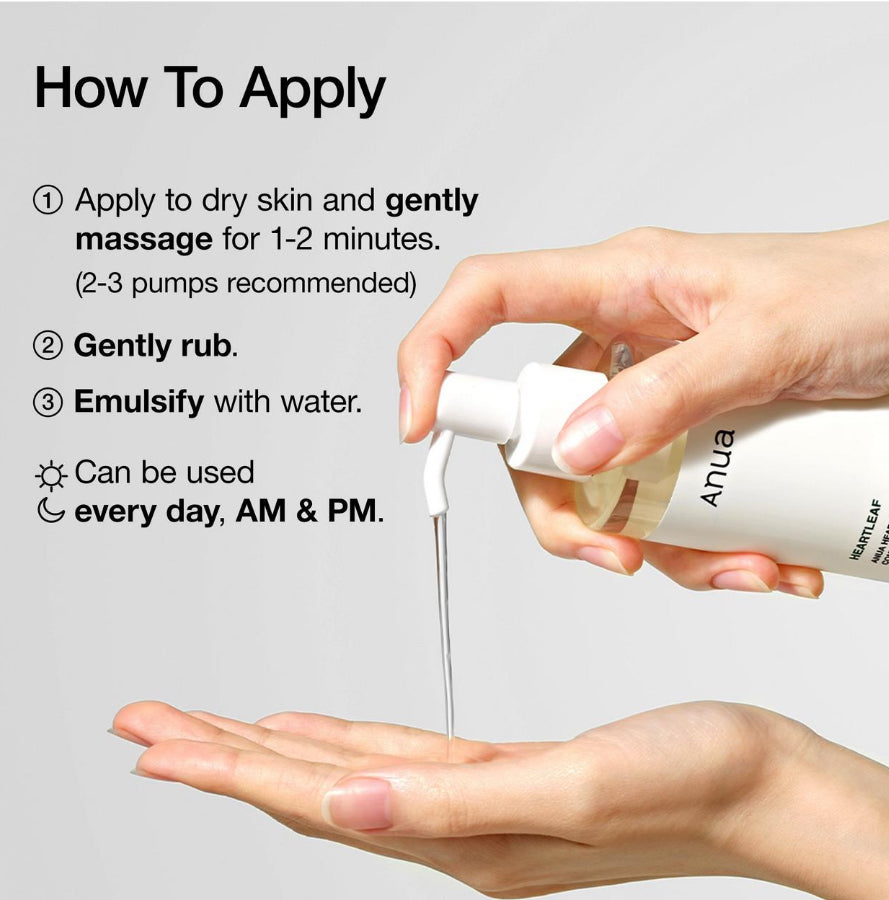 HEARTLEAF PORE CONTROL CLEANSING OIL