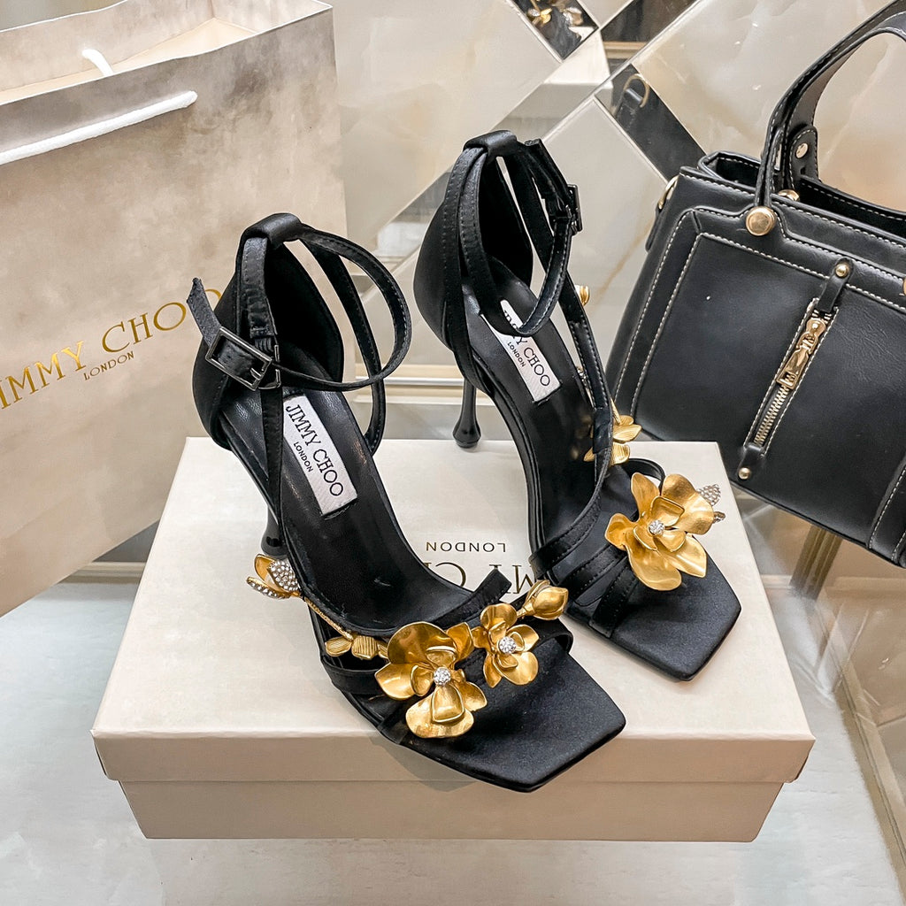 JIMMY CHOO ZEA 95 SANDALS