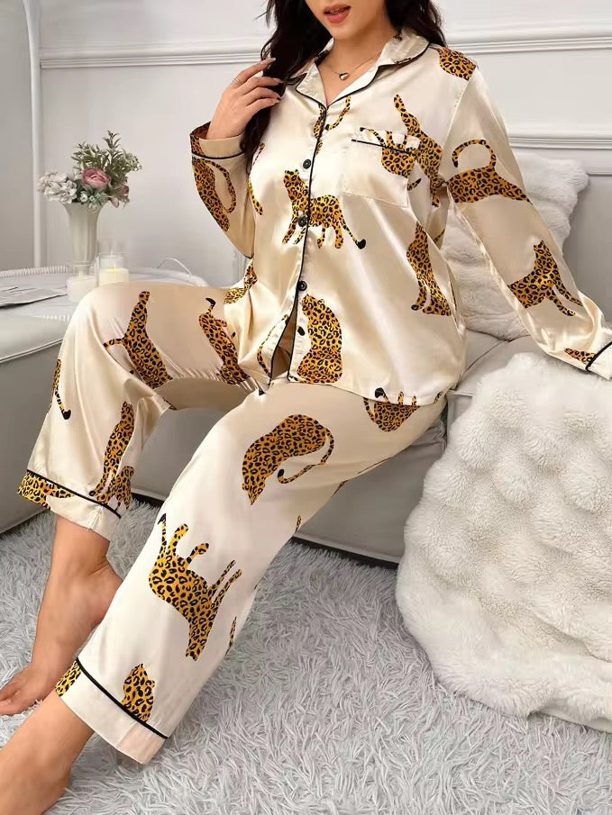 CHEETAH PAJAMA SET