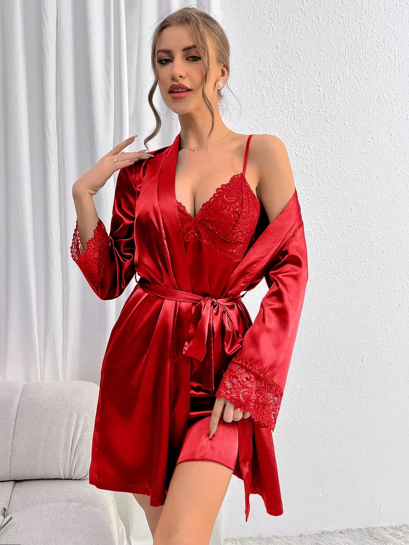 RITA SATIN NIGHT DRESS