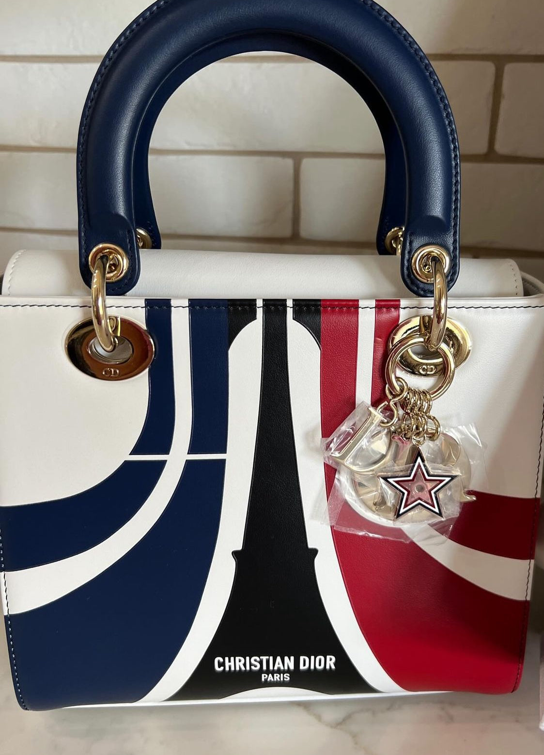 LADY DIOR LIMITED EDITION OLYMPICS SPECIAL HANDBAG