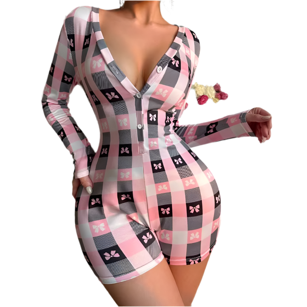 COQUETTE SLEEP ROMPER
