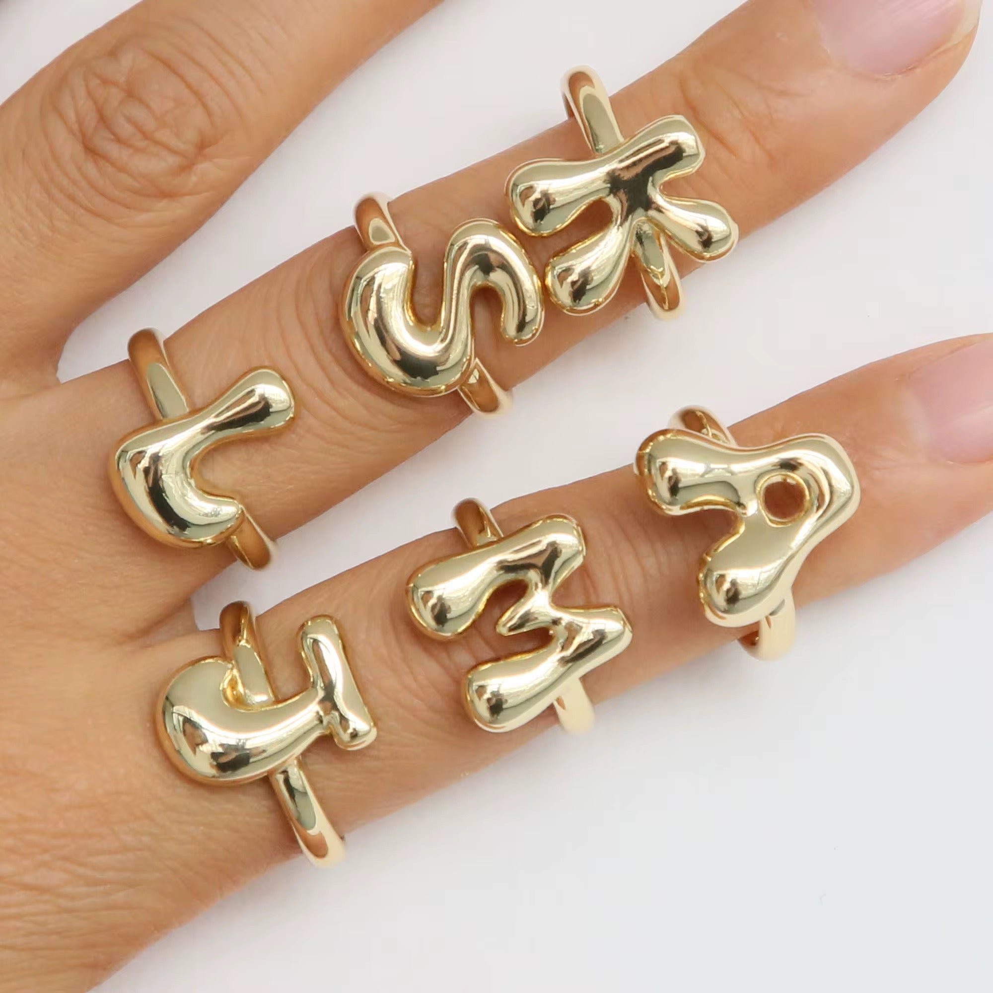 LETTER RINGS