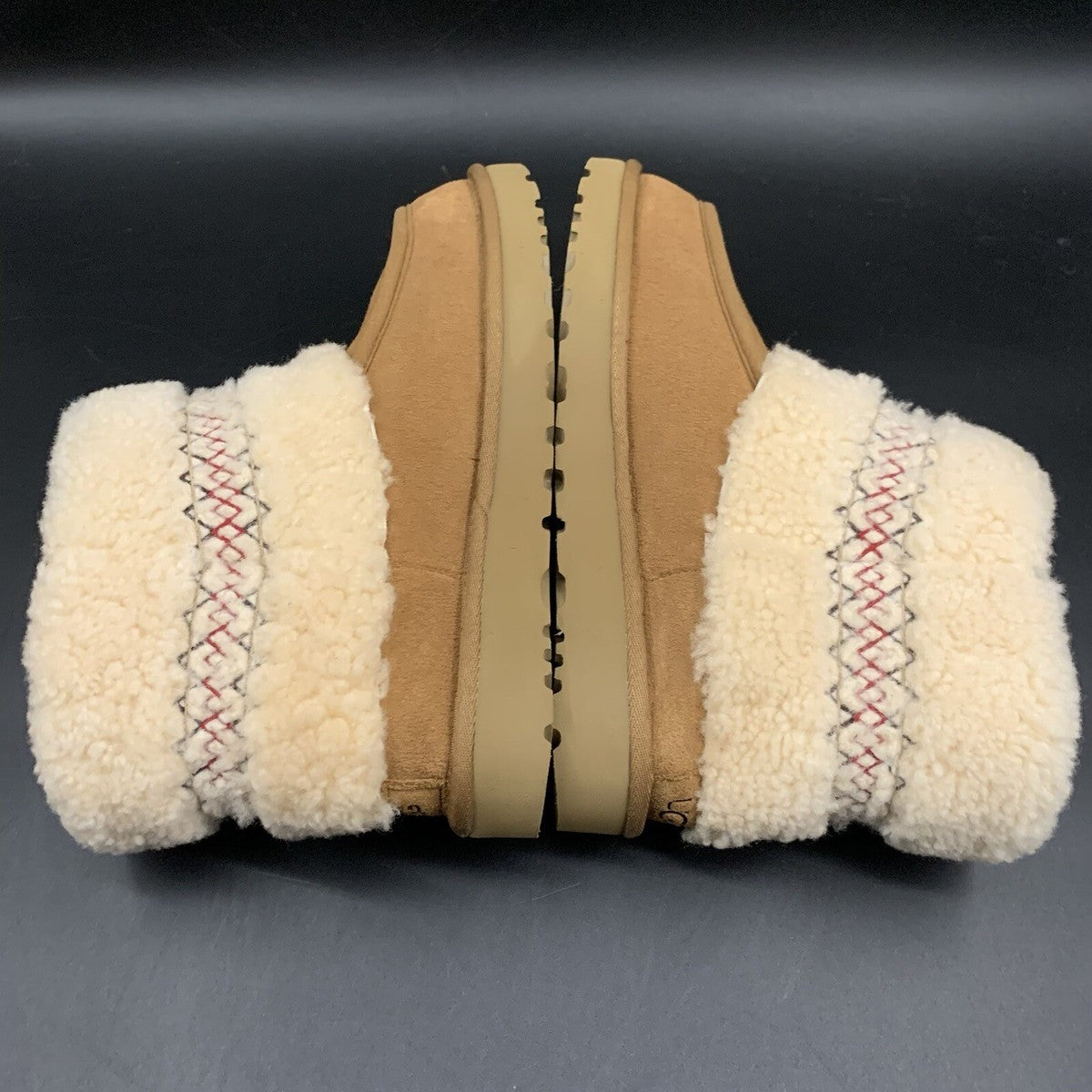 UGG SOFT BRAID MINI BOOTS